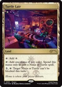 Turtle Lair (Costco Bundle) - Unique and Miscellaneous Promos - Magic: The Gathering card