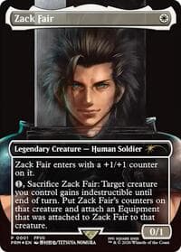 Zack Fair - Media Promos - Magic: The Gathering card