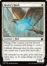 Healer's Hawk (0734) - Foundations - Magic: The Gathering card