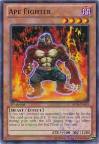 Ape Fighter (Mosaic Rare) - Battle Pack 2: War of the Giants - YuGiOh card
