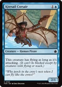 Kitesail Corsair (0743) - Foundations - Magic: The Gathering card