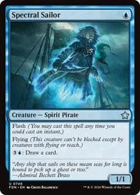 Spectral Sailor (0746) - Foundations - Magic: The Gathering card