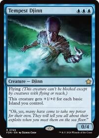 Tempest Djinn (0749) - Foundations - Magic: The Gathering card