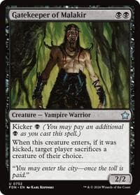 Gatekeeper of Malakir (0752) - Foundations - Magic: The Gathering card