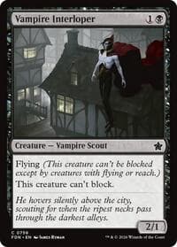 Vampire Interloper (0756) - Foundations - Magic: The Gathering card