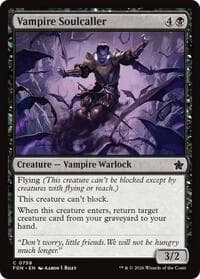 Vampire Soulcaller (0758) - Foundations - Magic: The Gathering card