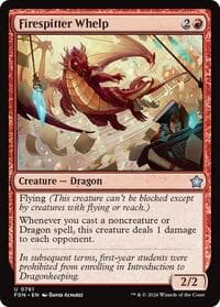 Firespitter Whelp (0761) - Foundations - Magic: The Gathering card