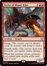 Terror of Mount Velus (0764) - Foundations - Magic: The Gathering card