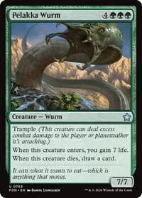 Pelakka Wurm (0765) - Foundations - Magic: The Gathering card