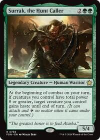 Surrak, the Hunt Caller (0768) - Foundations - Magic: The Gathering card