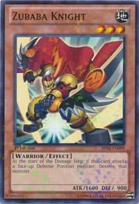 Zubaba Knight (Mosaic Rare) - Battle Pack 2: War of the Giants - YuGiOh card