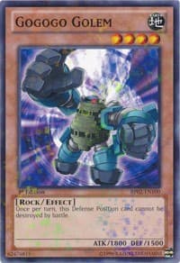 Gogogo Golem (Mosaic Rare) - Battle Pack 2: War of the Giants - YuGiOh card