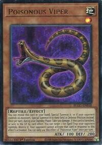 Poisonous Viper - Battles of Legend: Glorious Gallery - YuGiOh card