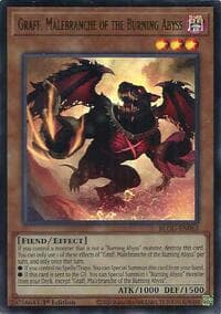 Graff, Malebranche of the Burning Abyss - Battles of Legend: Glorious Gallery - YuGiOh card