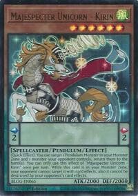 Majespecter Unicorn - Kirin - Battles of Legend: Glorious Gallery - YuGiOh card