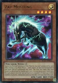 Zap Mustung - Battles of Legend: Glorious Gallery - YuGiOh card