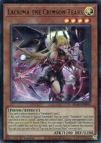 Lacrima the Crimson Tears - Battles of Legend: Glorious Gallery - YuGiOh card