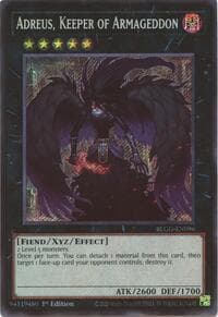 Adreus, Keeper of Armageddon - Battles of Legend: Glorious Gallery - YuGiOh card