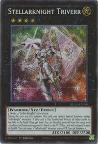 Stellarknight Triverr - Battles of Legend: Glorious Gallery - YuGiOh card