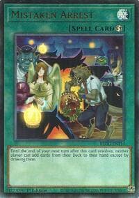 Mistaken Arrest - Battles of Legend: Glorious Gallery - YuGiOh card