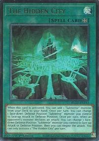 The Hidden City - Battles of Legend: Glorious Gallery - YuGiOh card