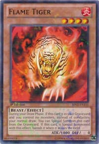 Flame Tiger (Mosaic Rare) - Battle Pack 2: War of the Giants - YuGiOh card