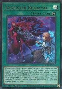 Exosister Betrayal - Battles of Legend: Glorious Gallery - YuGiOh card