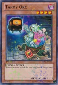 Tardy Orc (Mosaic Rare) - Battle Pack 2: War of the Giants - YuGiOh card