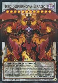 Red Supernova Dragon - Battles of Legend: Glorious Gallery - YuGiOh card