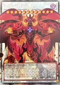 Red Supernova Dragon (Starlight Rare) - Battles of Legend: Glorious Gallery - YuGiOh card