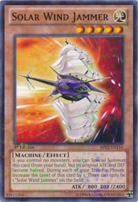 Solar Wind Jammer (Mosaic Rare) - Battle Pack 2: War of the Giants - YuGiOh card