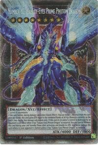 Number 62: Galaxy-Eyes Prime Photon Dragon (Starlight Rare) - Battles of Legend: Glorious Gallery - YuGiOh card