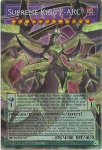 Supreme King Z-ARC (Starlight Rare) - Battles of Legend: Glorious Gallery - YuGiOh card