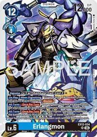Erlangmon - Digital World Shambala - Digimon Card Game card