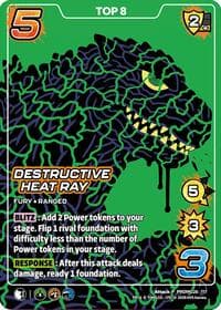 Destructive Heat Ray (Top 8) - UniVersus Promos - UniVersus card