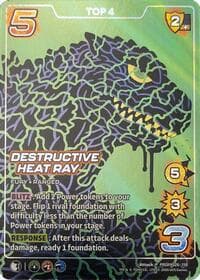 Destructive Heat Ray (Top 4) - UniVersus Promos - UniVersus card