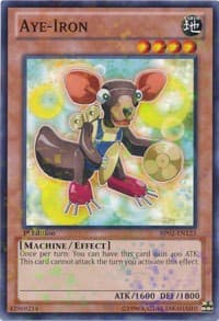 Aye-Iron (Mosaic Rare) - Battle Pack 2: War of the Giants - YuGiOh card