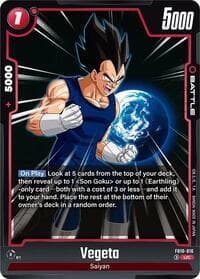 Vegeta - FB10-016 - Cross Force - Dragon Ball Super: Fusion World card