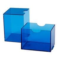 Dragon Shield Strongbox Deck Box - Clear Blue (Holds 100+) - Dragon Shield Deck Boxes - Deck Boxes card