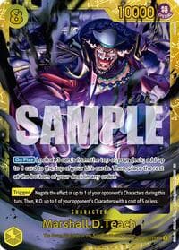 Marshall.D.Teach (119) - The Time of Battle - One Piece Card Game card