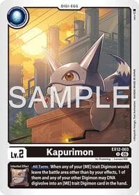 Kapurimon - Digital World Shambala - Digimon Card Game card