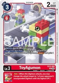 ToyAgumon - Digital World Shambala - Digimon Card Game card