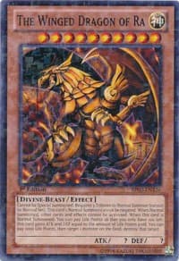 The Winged Dragon of Ra (Mosaic Rare) - Battle Pack 2: War of the Giants - YuGiOh card