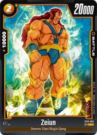 Zeiun - Cross Force - Dragon Ball Super: Fusion World card