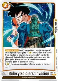 Galaxy Soldiers' Invasion - Cross Force - Dragon Ball Super: Fusion World card