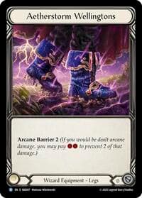 Aetherstorm Wellingtons - Silver Age Chapter 3 - Flesh and Blood TCG card