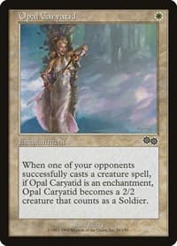 Opal Caryatid - Urza's Saga - Magic: The Gathering card