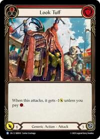 Look Tuff (Red) - Silver Age Chapter 3 - Flesh and Blood TCG card
