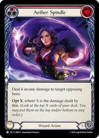 Aether Spindle (Red) - Silver Age Chapter 3 - Flesh and Blood TCG card