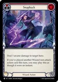 Snapback (Red) - Silver Age Chapter 3 - Flesh and Blood TCG card